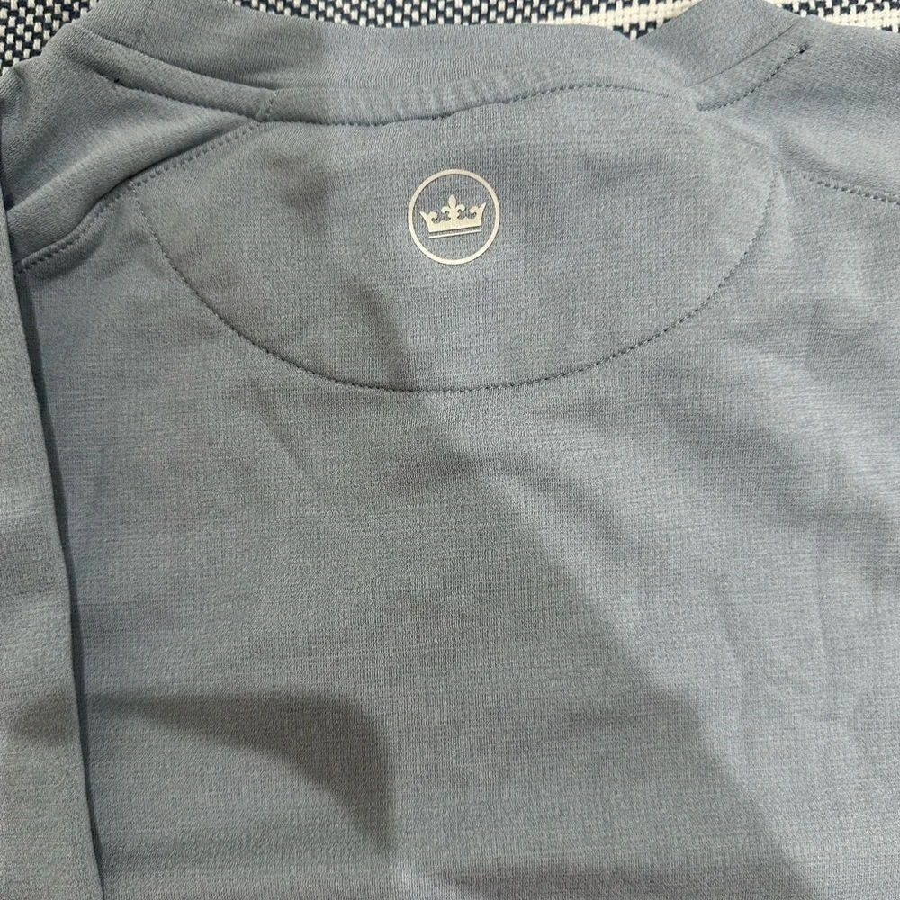 Peter Millar Men's Blue Crewneck Sweater